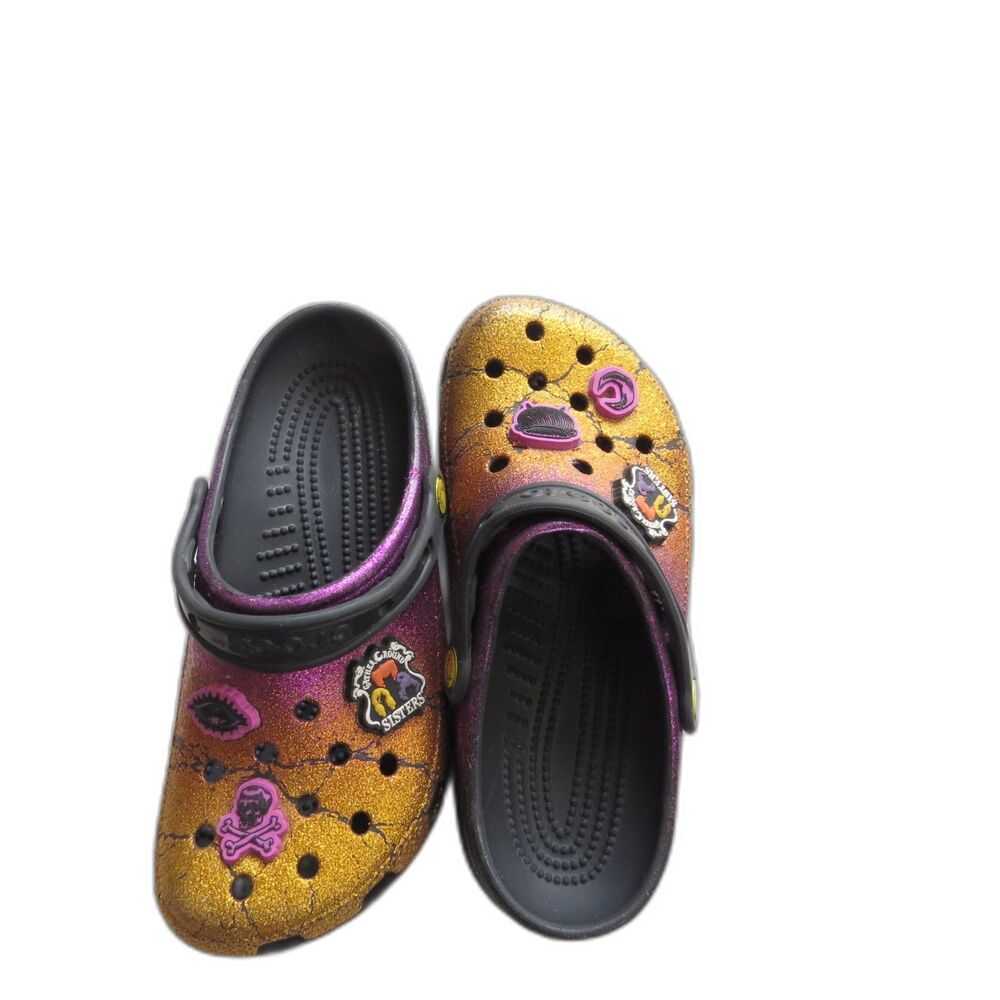 Crocs Disney Hocus Pocus Ltd Ed. Classic Clogs  Men 5 Women 7 GUC - Picture 6 of 11